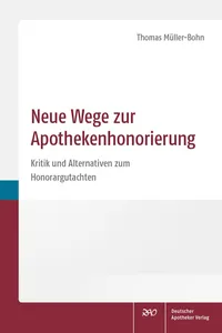Neue Wege zur Apothekenhonorierung_cover