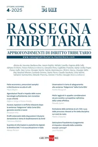 RASSEGNA TRIBUTARIA 4/2025_cover