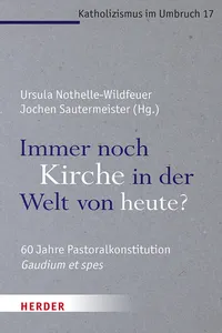 Immer noch Kirche in der Welt von heute?_cover