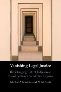 Vanishing Legal Justice_cover