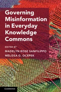 Governing Misinformation in Everyday Knowledge Commons_cover