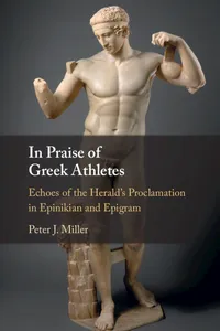 In Praise of Greek Athletes_cover