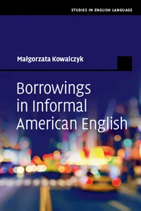 Borrowings in Informal American English_cover