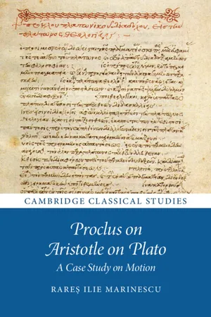 Proclus on Aristotle on Plato