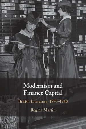 Modernism and Finance Capital