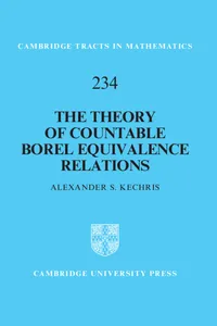 The Theory of Countable Borel Equivalence Relations_cover