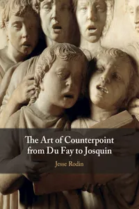 The Art of Counterpoint from Du Fay to Josquin_cover