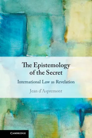The Epistemology of the Secret