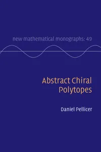 Abstract Chiral Polytopes_cover