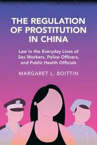 The Regulation of Prostitution in China_cover