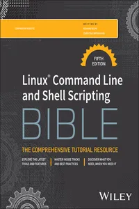 Linux Command Line and Shell Scripting Bible_cover