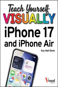 Teach Yourself VISUALLY iPhone 17 and iPhone Air_cover