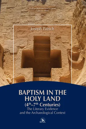 Baptism in the Holy Land