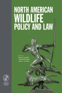 North American Wildlife Policy and Law_cover