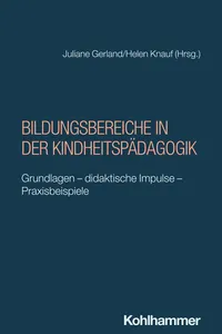 Bildungsbereiche in der Kindheitspädagogik_cover