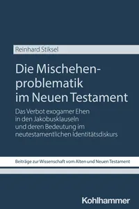 Die Mischehenproblematik im Neuen Testament_cover