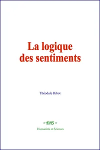 La logique des sentiments_cover