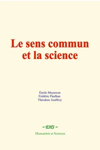 Le sens commun et la science