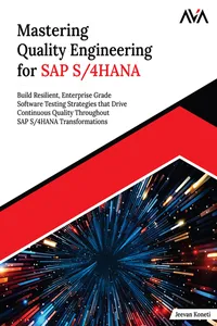 Mastering Quality Engineering for SAP S/4HANA_cover