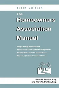 Homeowners Association Manual_cover