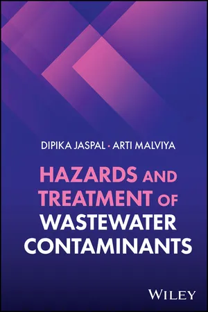 Hazards and Treatment of Wastewater Contaminants