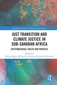 Just Transition and Climate Justice in Sub-Saharan Africa_cover