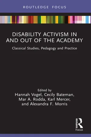 Disability Activism in and out of the Academy