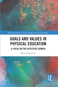 Goals and Values in Physical Education_cover