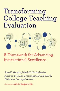 Transforming College Teaching Evaluation_cover