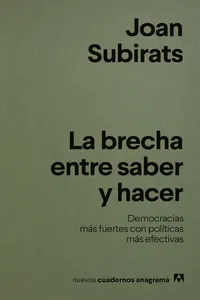 La brecha entre saber y hacer_cover
