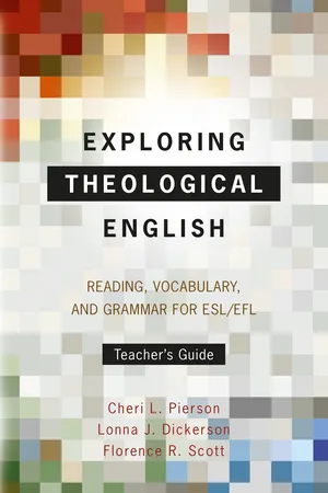 Exploring Theological English: Teacher’s Guide