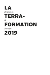 La Terraformation 2019
