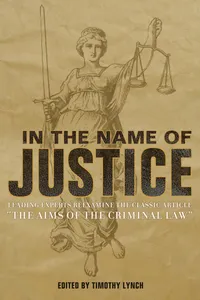 In The Name of Justice_cover