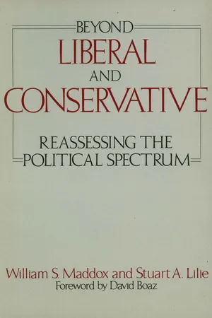 Beyond Liberal and Conservative