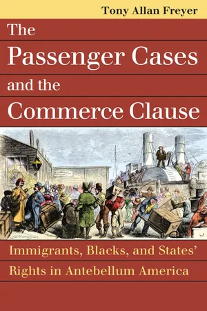 The Passenger Cases and the Commerce Clause