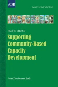 Supporting Community-Based Capacity Development_cover