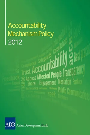 Accountability Mechanism Policy 2012