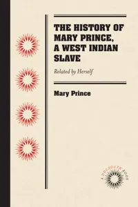 The History of Mary Prince, a West Indian Slave_cover