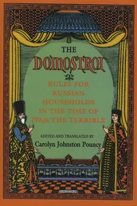 The "Domostroi"_cover