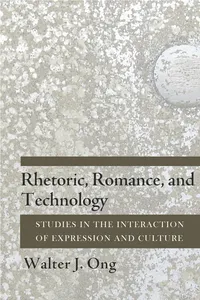 Rhetoric, Romance, and Technology_cover