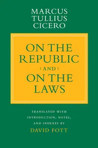 "On the Republic" and "On the Laws"_cover