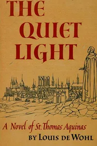 The Quiet Light: A Novel of St. Thomas Aquinas_cover
