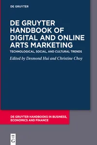 De Gruyter Handbook of Digital and Online Arts Marketing_cover