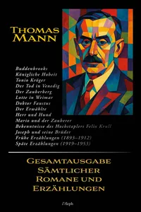 Thomas Mann — Gesamtausgabe Sämtlicher Romane und Erzählungen_cover