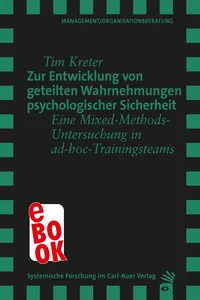 Zur Entwicklung von geteilten Wahrnehmungen psychologischer Sicherheit_cover