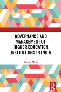 Governance and Management of Higher Education Institutions in India_cover