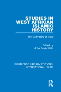 Studies in West African Islamic History_cover