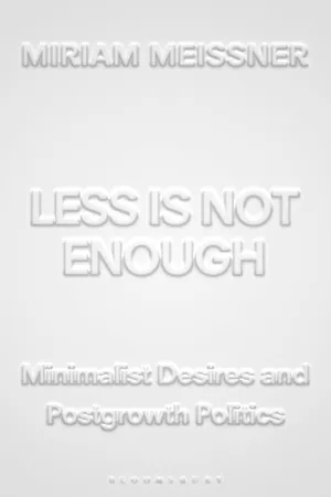 Less Is Not Enough