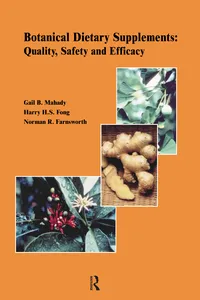 Botanical Dietary Supplements:_cover