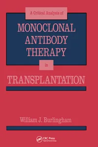 Critical Analysis of Monoclonal Antibody Therapy in Transplantation_cover